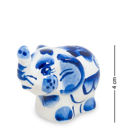 Фигурка "Слоник" (Гжельский фарфор) Art East