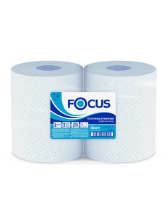 Полотенце бумажное HAYAT FOCUS JUMBO INDUSTRIAL nв рулоне 2-сл 350 м БЕЛОЕ H-5043341