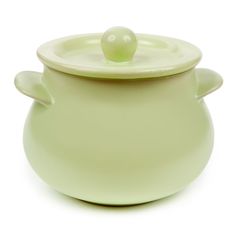 Горшок для запекания HomeStar салатовый 450 мл