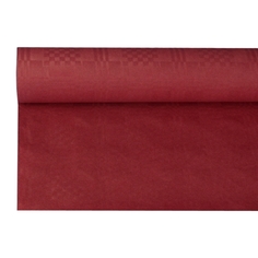Скатерть бумажная Papstar рулонная Цвет: Бордовый 8м 1шт. PS-18597