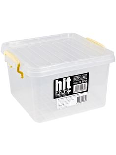 Контейнер BORA прямоугольный с крышкой на зажимах 3,5л