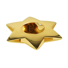 Подсвечник Papstar Звезда золотистая 1шт. PS-86517