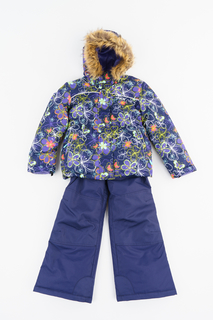 Комплект куртка и комбинезон Gusti для девочек цв. фиолетовый р-р. 146