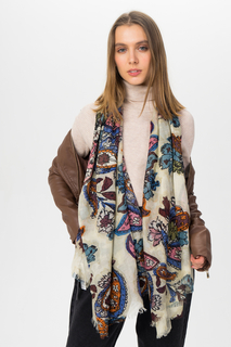 Платок женский Parfois 168206_ECM мультиколор, 180х100 см