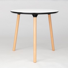 Журнальный столик Morton 80 см меламин белый StoreForHome / PW-037-2-WHITE