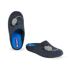 Домашние тапочки женские Inblu RO-3G синие 36 RU