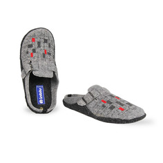 Домашние тапочки мужские Inblu CN-2X-018 серые 40 RU