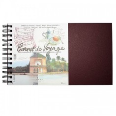 Альбом для акварели на спирали Lana Carnet de Voyage 17х27см 25л 300г хлопок/целлюлоза