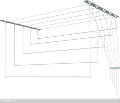 Сушилка для белья настенная Лидер-сантехника