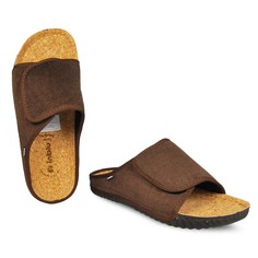 Домашние тапочки мужские Inblu FM-4X-043 коричневые 43 RU