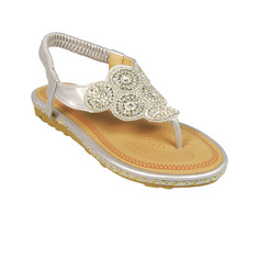 Сандалии женские Patrol 144-751-01-34 серебристые 38 RU