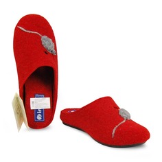 Домашние тапочки женские Inblu RO-3G красные 39 RU