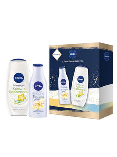 Гель для душа Palmolive Натурэль в подарочной упаковке, микс-кейст 250 мл Nivea
