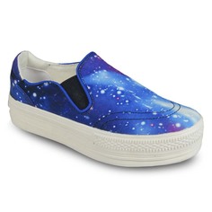 Слипоны женские Patrol 257-106-8-16 синие 38 RU