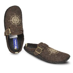 Домашние тапочки мужские Inblu CN-1S коричневые 41 RU