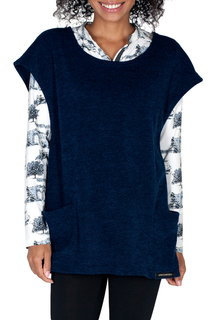 Жилет женский ODEKS-STYLE OD7-5-370 синий 46