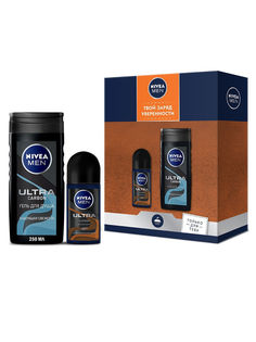 Набор Nivea "Ультра Карбон"Дезодорант-антиперспирант, 50 мл. + Гель для душа, 250 мл.)