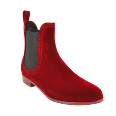 Резиновые ботинки женские MonAmi 628 бордовые 39 RU