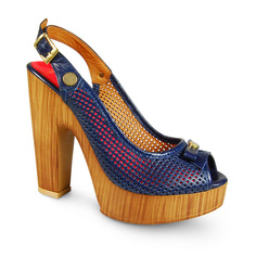 Туфли женские BENTA 19445 синие 39 RU