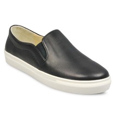 Слипоны женские Laura Valorosa 777702-01-04 черные 39 RU