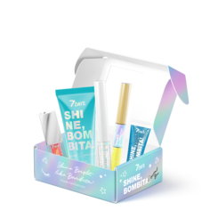 Подарочный набор для голографического макияжа 7DAYS SHINE, BOMBITA! CRYSTAL BOX №403