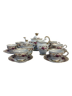 Чайный сервиз "Ангелина" 17/6; декор "Императорский" Thun 1794 A.S.