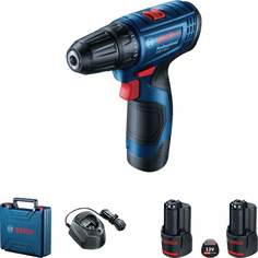 Аккумуляторный безударный шуруповерт Bosch GSR 120 Li кейс 2x20 Ач 649861 (0.601.9G8.020)