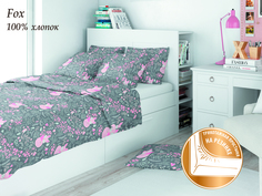 Детское постельное белье Amore Mio Eco cotton combo Fox 1,5 сп.