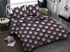 Постельное бельё Amore Mio Мако-сатин Effect Микрофибра Евро