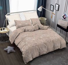 Постельное бельё Amore Mio Gold Virginia BE Сатин 2 сп.