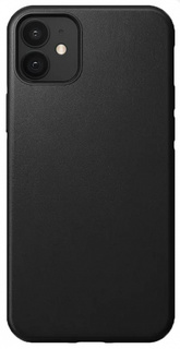 Чехол-накладка Nomad Rugged Leather Case (NM21E10R00) для iPhone 12 (Black Leather)
