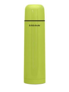 Термос с узкой горловиной COLOR 1л зеленый Attribute