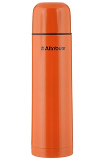 Термос с узкой горловиной COLOR 1л оранжевый Attribute