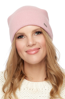 Шапка бини женская Marhatter MWH10826 розовая, р. 58