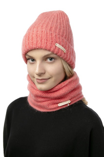 Шапка бини женская Noryalli 49512 розовая, р. 57