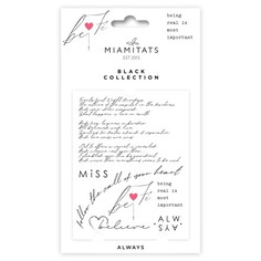 Переводные тату Miami Tattoos Always