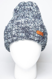 Шапка бини женская Noryalli 49312 синяя, р. 57