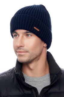Шапка бини мужская Marhatter MMH10916 синяя, р. 59