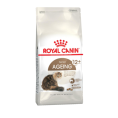 Сухой корм для кошек ROYAL CANIN Senior Ageing 12+, для пожилых, домашняя птица, 0,4кг