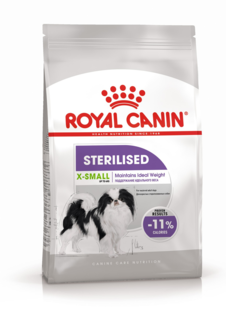 Сухой корм для собак ROYAL CANIN Sterilised X - Small Adult, птица, 0.5кг