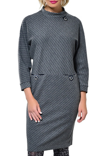 Платье женское Caterina Leman SU1011 серое 44