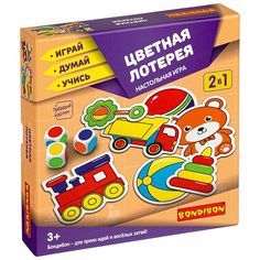Настольная игра Bondibon Цветная лотерея