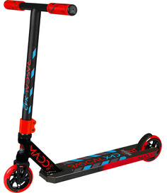 Трюковый самокат (MGP) Madd Gear Kick Rascal Scooter (2020) (красно-синий)