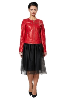 Куртка кожаная GRAFINIA