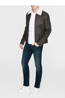 Куртка Fur Collar Jacket Mavi