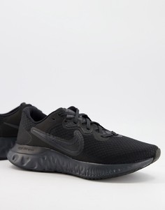 Черные кроссовки Nike Running Renew Run 2-Черный цвет