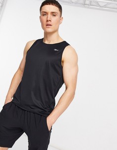Черная майка Reebok Running-Черный цвет