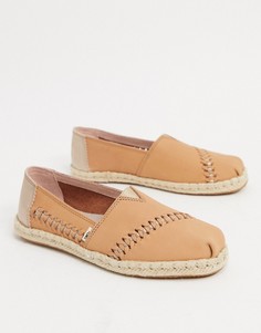 Эспадрильи Toms-Светло-коричневый