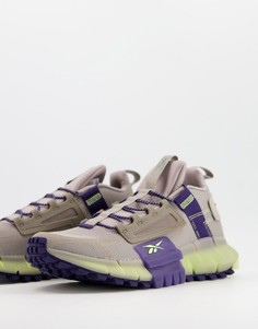 Серые кроссовки Reebok Running Zig Kinetica Edge-Серый