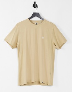 Футболка песочного цвета Pretty Green Mitchell-Светло-бежевый